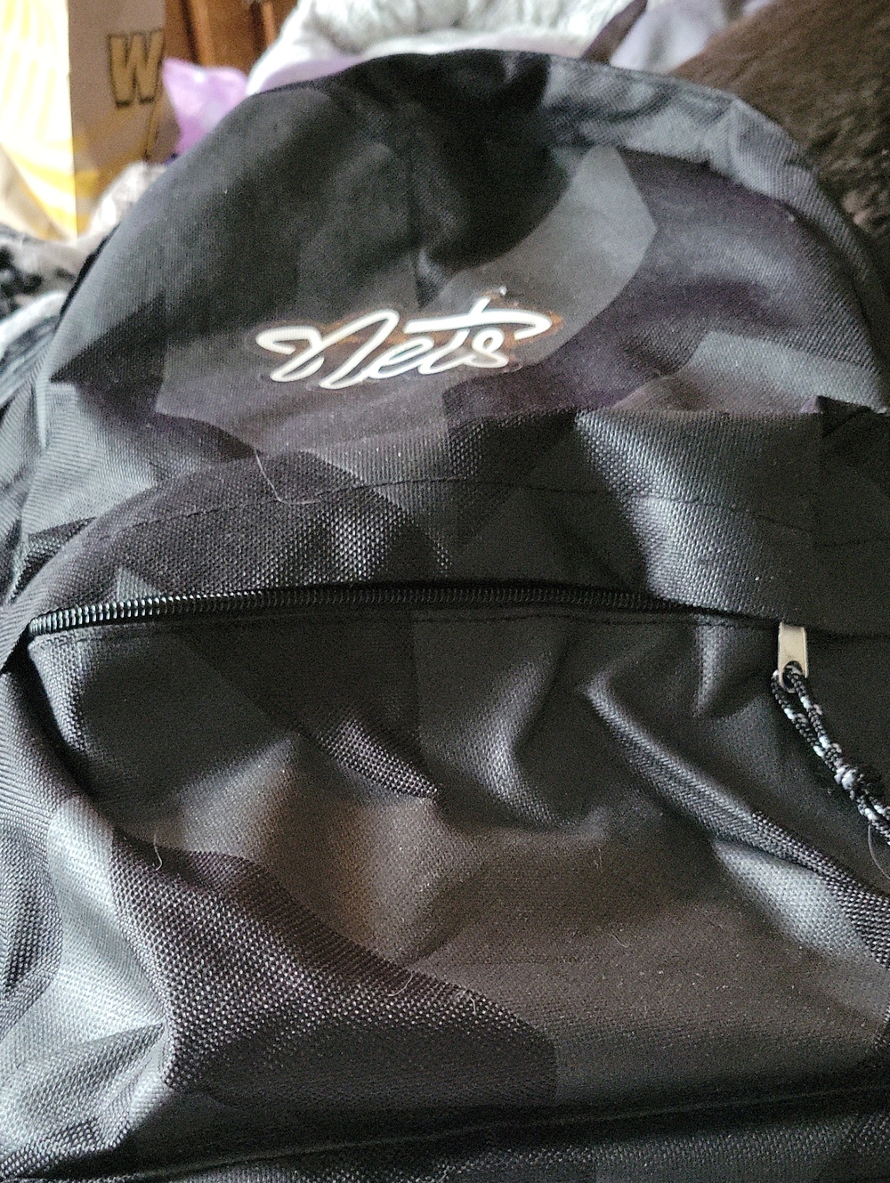 NETS Black Men's Backpack - Casual Everyday Bag